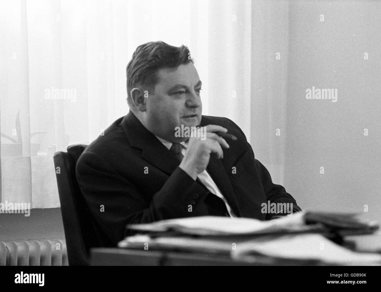 Franz Josef Strauss Stock Photo
