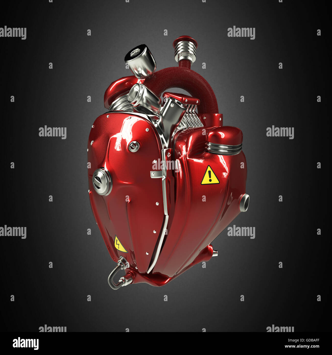 Steampunk Machine Heart Stock Photo - Download Image Now - Heart - Internal  Organ, Metal, Iron - Metal - iStock