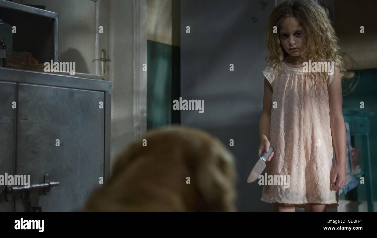 RELEASE DATE: March 4, 2016 TITLE: The Other Side of the Door STUDIO: 20th Century Fox DIRECTOR: Johannes Roberts PLOT: After her young son is killed in a tragic accident, a woman learns of a ritual which will bring him back to say goodbye, but when she disobeys a sacred warning, she upsets the balance between life and death STARRING: Sarah Wayne Callies, Jeremy Sisto, Sofia Rosinsky (Credit: c 20th Century Fox/Entertainment Pictures/) Stock Photo