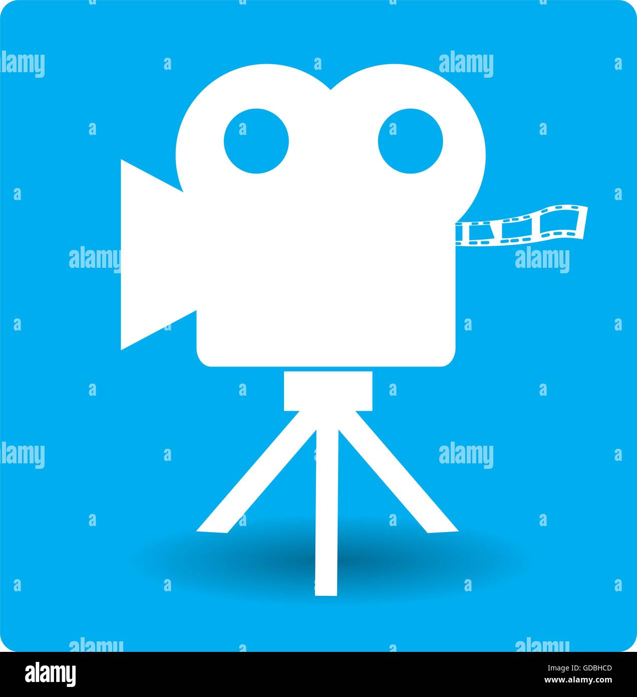 Isolated cinema icon, Vector illustration Stock Vector Image & Art - Alamy