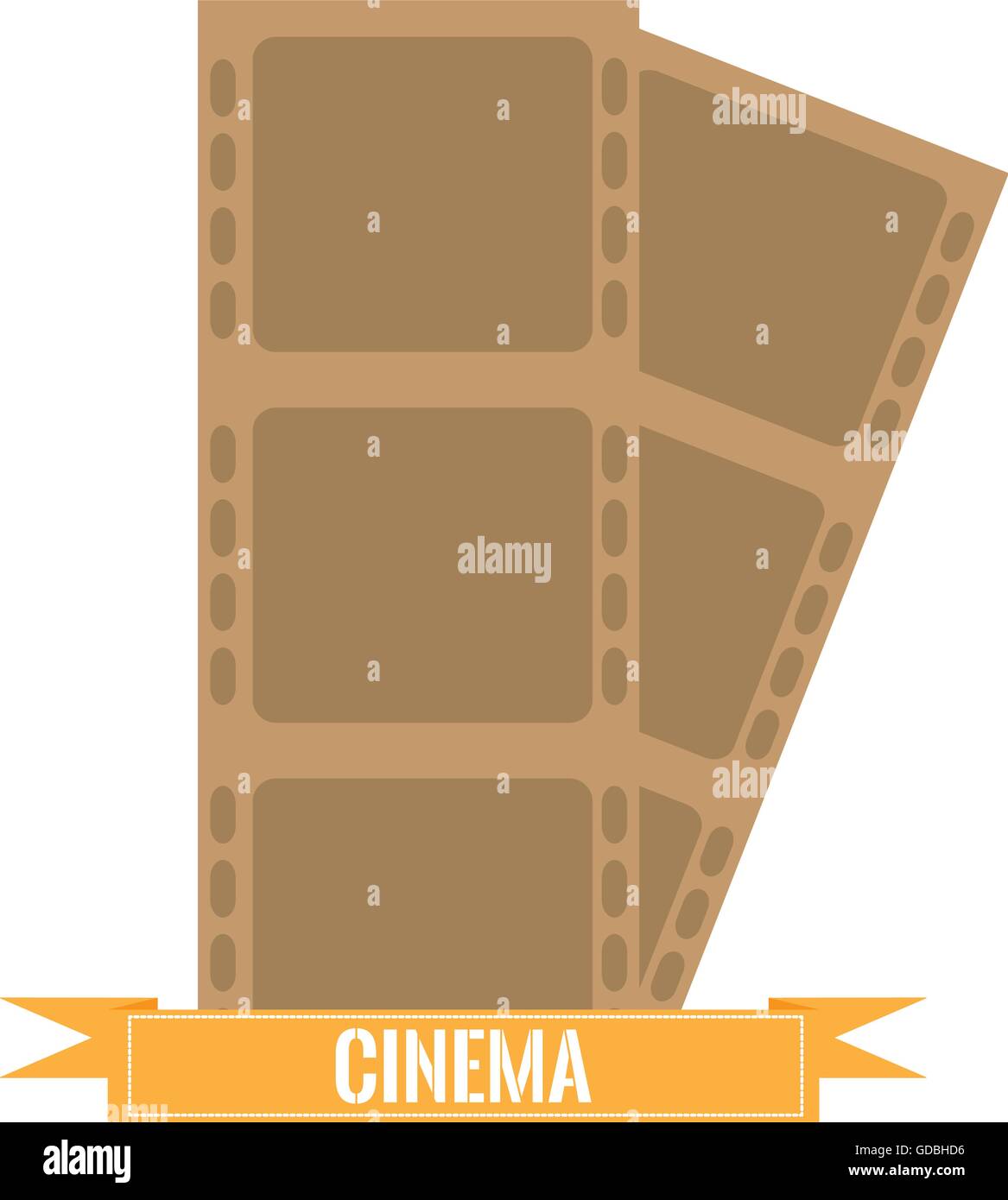 Isolated cinema icon, Vector illustration Stock Vector Image & Art - Alamy