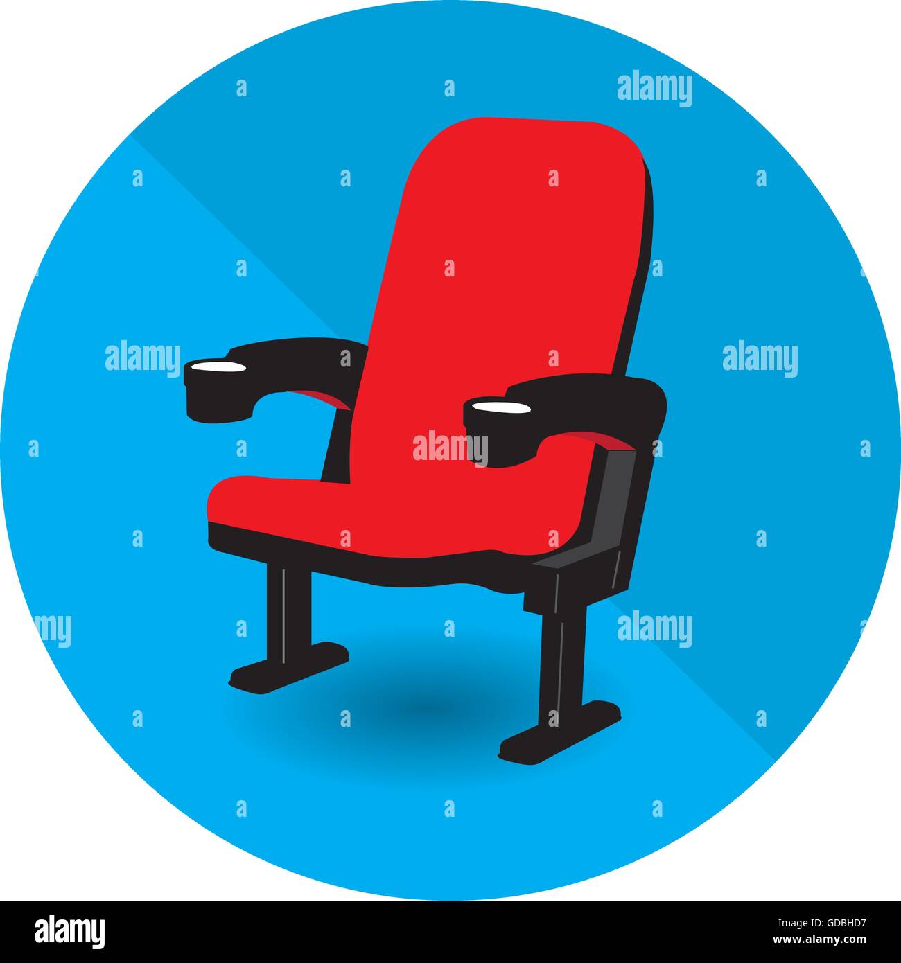 Isolated cinema icon, Vector illustration Stock Vector Image & Art - Alamy