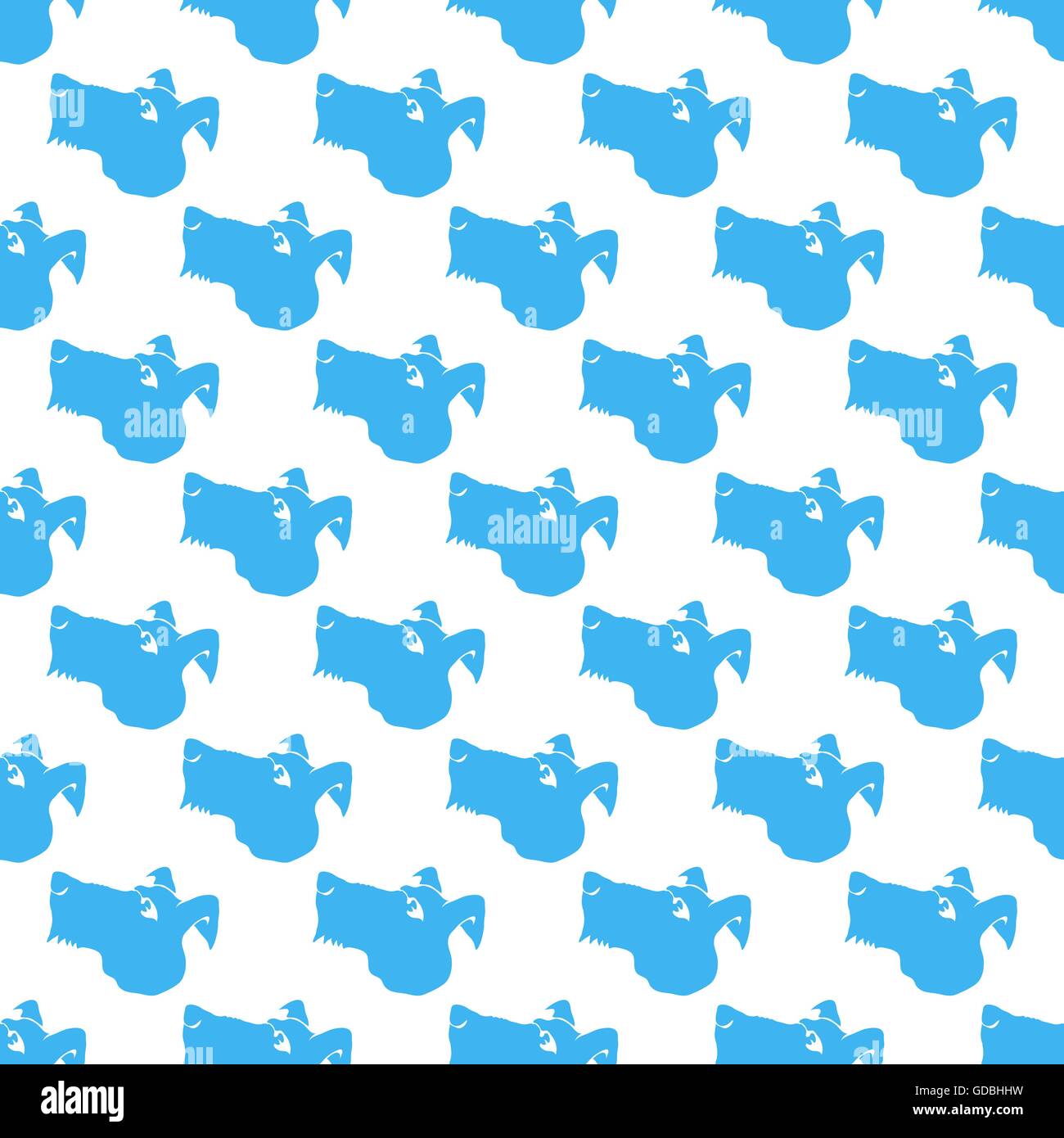 Dog Seamless Animal Pattern Stock Vector Image & Art - Alamy