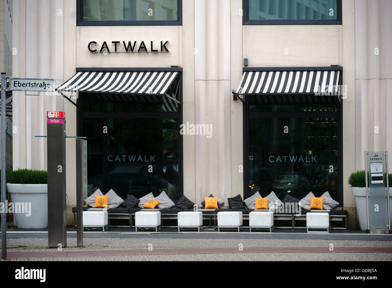 Catwalk Fashion Bar Stock Photo - Alamy