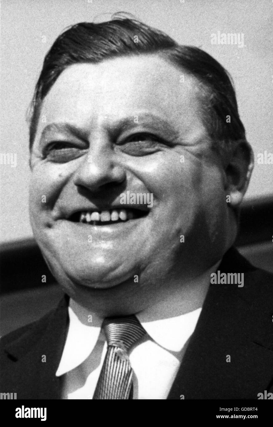 Strauss, Franz Josef, 6.9.1915 - 3.10.1988, German politician,  (, CSU), chairman of the committee of the CSU in the Federal Diet, Stock Photo