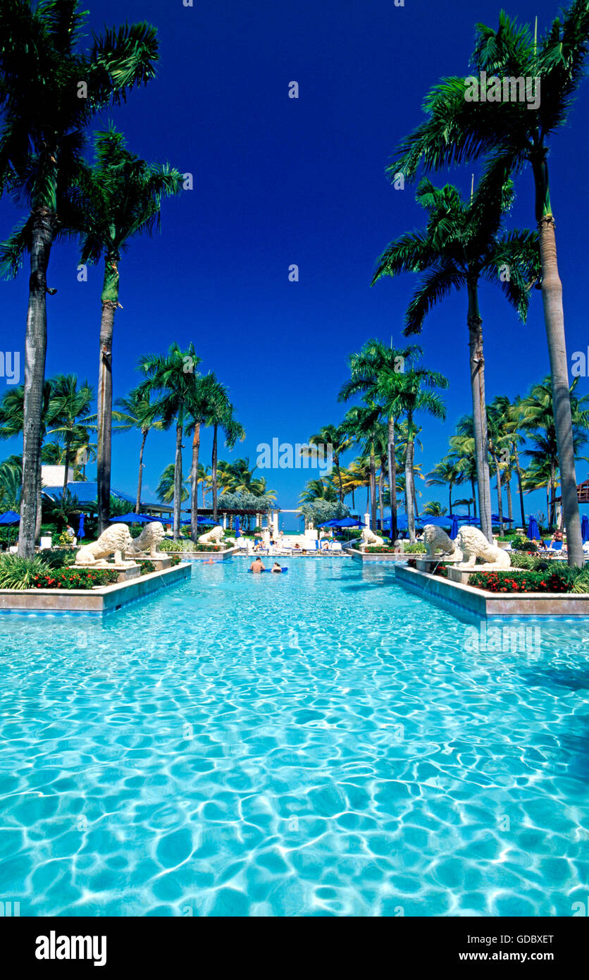 Ritz Carlton Hotel in San Juan, Puerto Rico, Caribbean Stock Photo