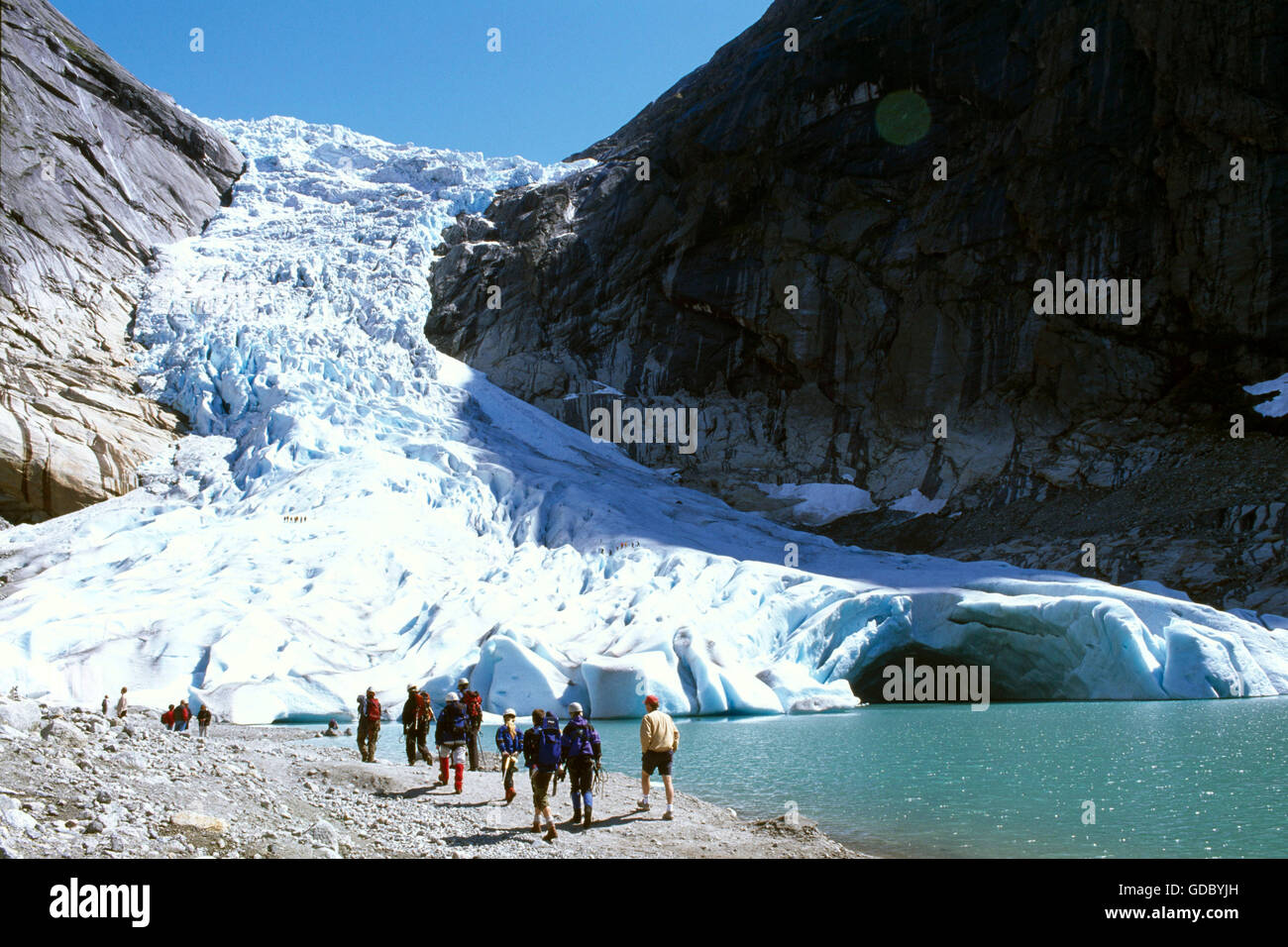 Jostedalsbreen Glacier, National Park, Norway Stock Photo Alamy