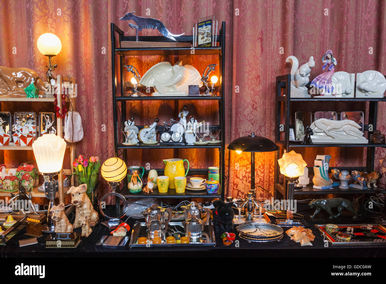 England,London,Greenwich,Eltham,Eltham Palace,Art Deco Antique Fair