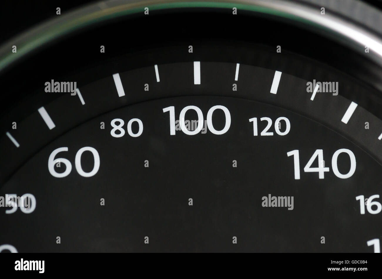 Speedometer car control panel from luxury sportcar Stock Photo Alamy