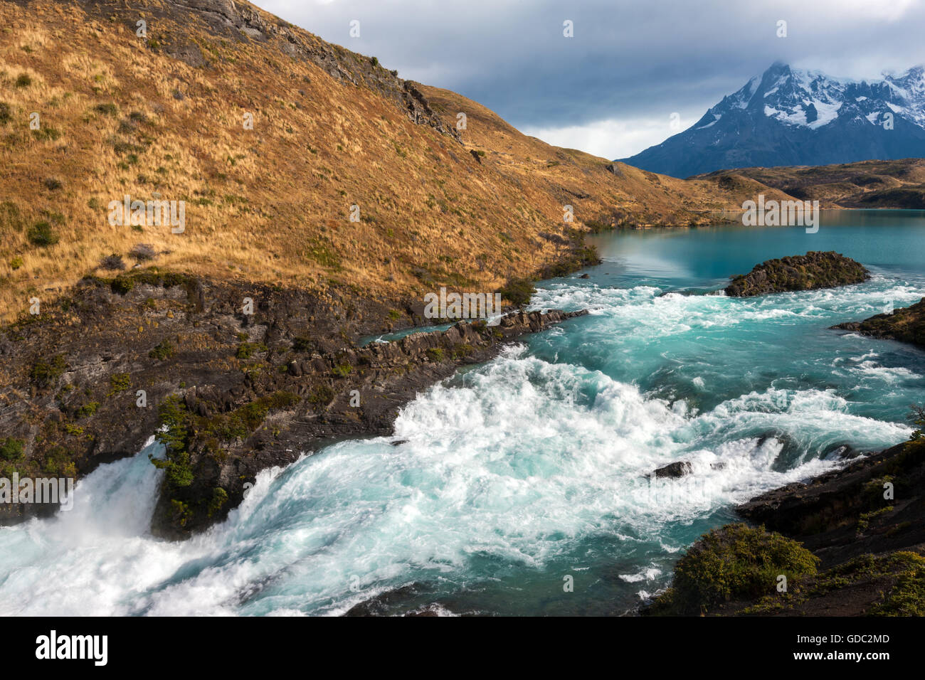 Salto Chico,Chile,Patagonia Stock Photo