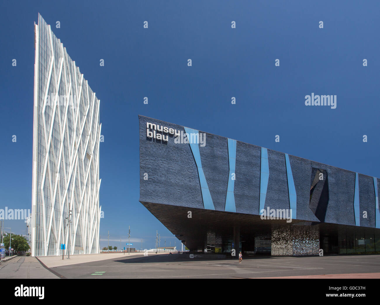 The forum building barcelona hi-res stock photography and images - Alamy
