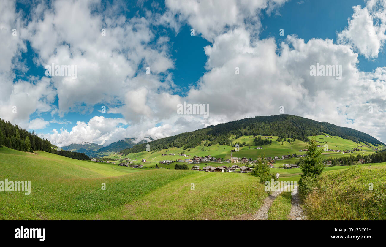 Kartitsch,Austria,The Gail valley Stock Photo