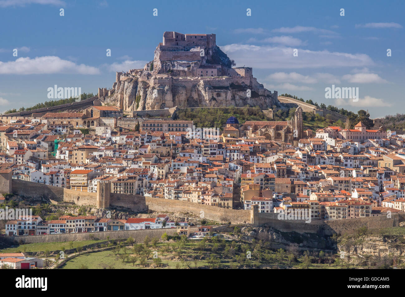 Spain,Valencia region,Castellon province,Morella City Stock Photo