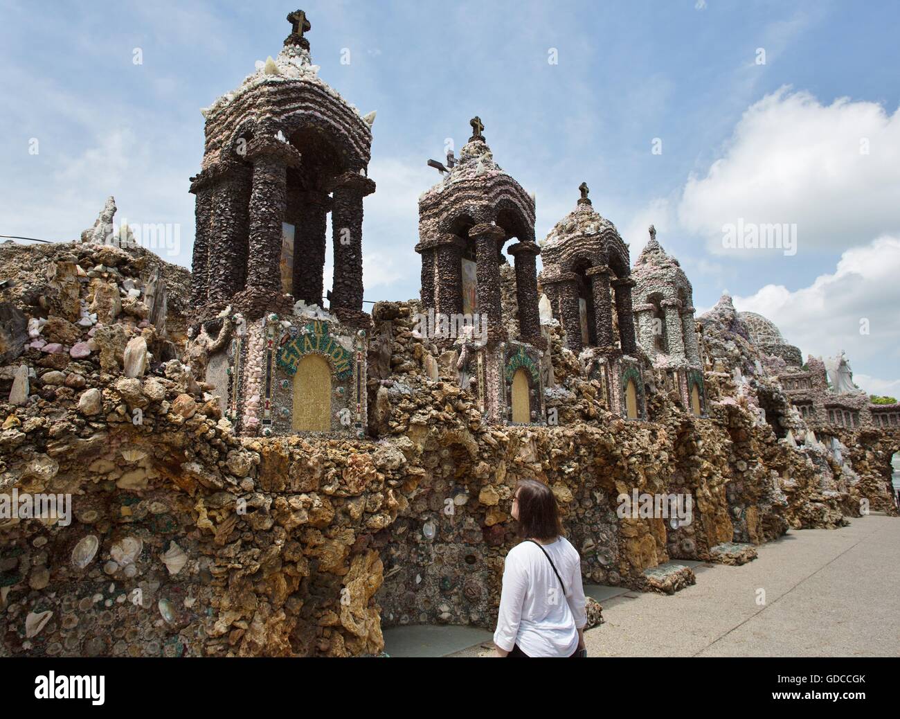 Grotto of the Redemption in West Bend, Iowa, USA Stock Photo Alamy