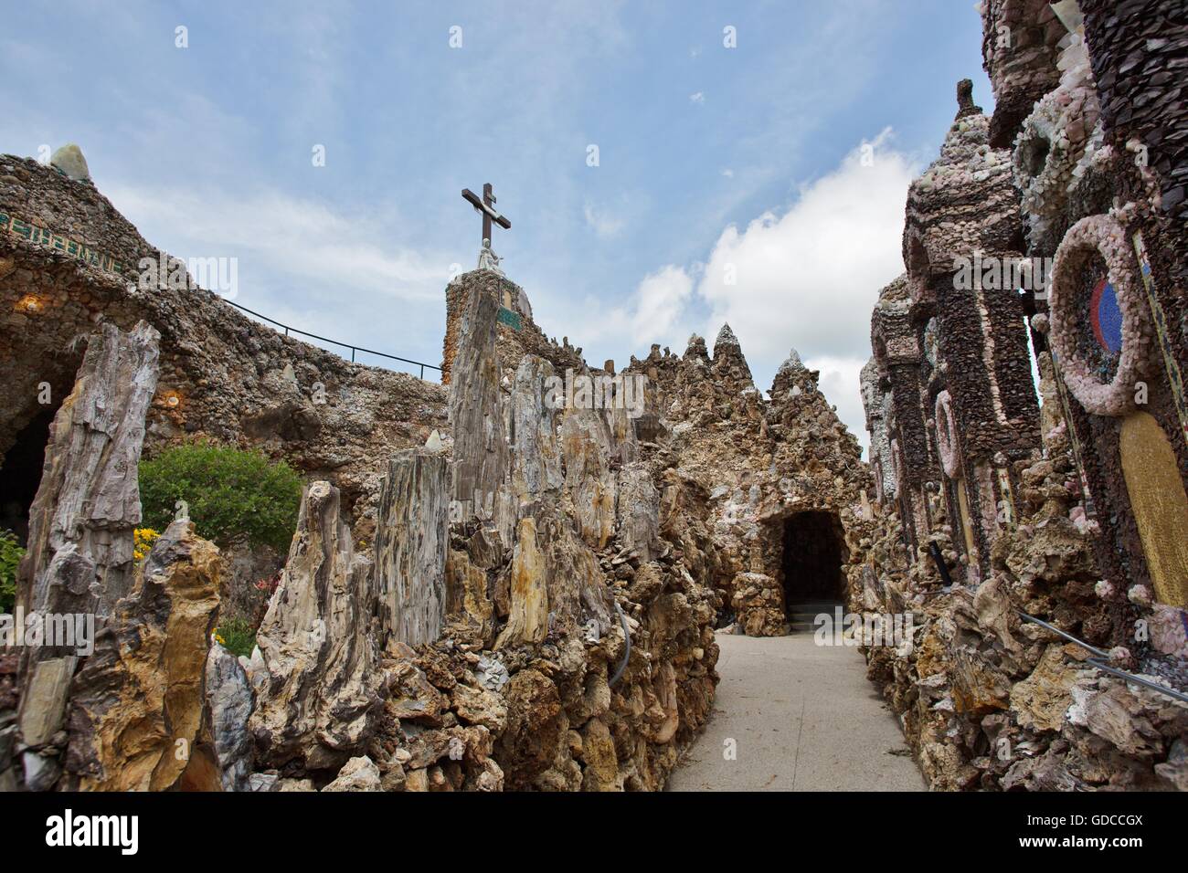 Grotto of the Redemption in West Bend, Iowa, USA Stock Photo Alamy