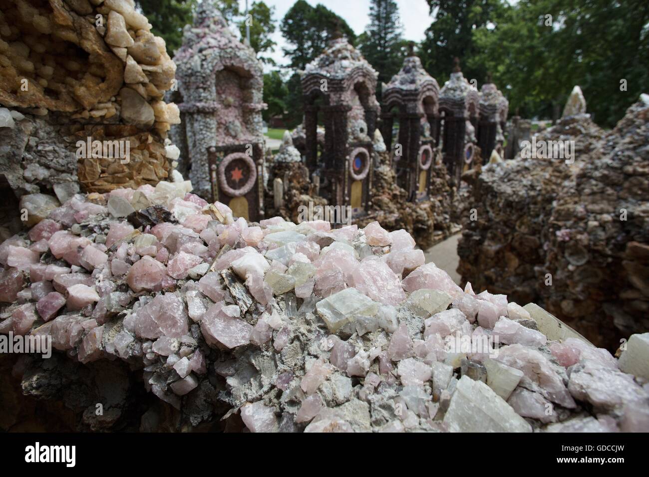 Grotto of the Redemption in West Bend, Iowa, USA Stock Photo Alamy