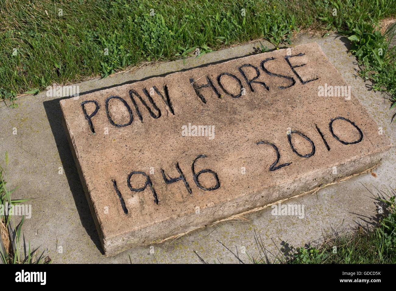 Hobo Cemetery in Britt, Iowa, USA Stock Photo Alamy