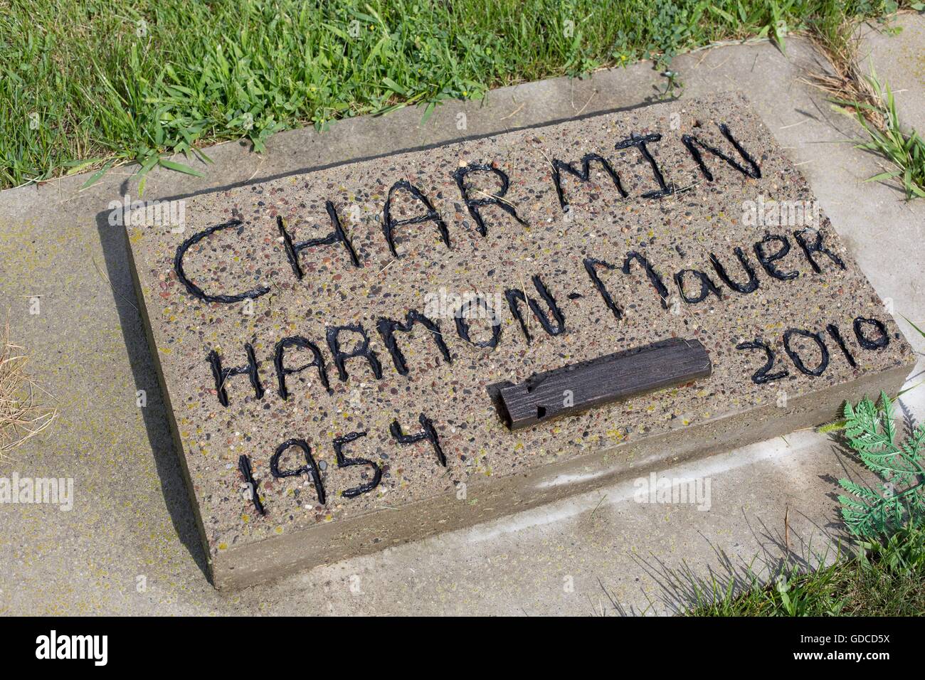 Hobo Cemetery in Britt, Iowa, USA Stock Photo Alamy