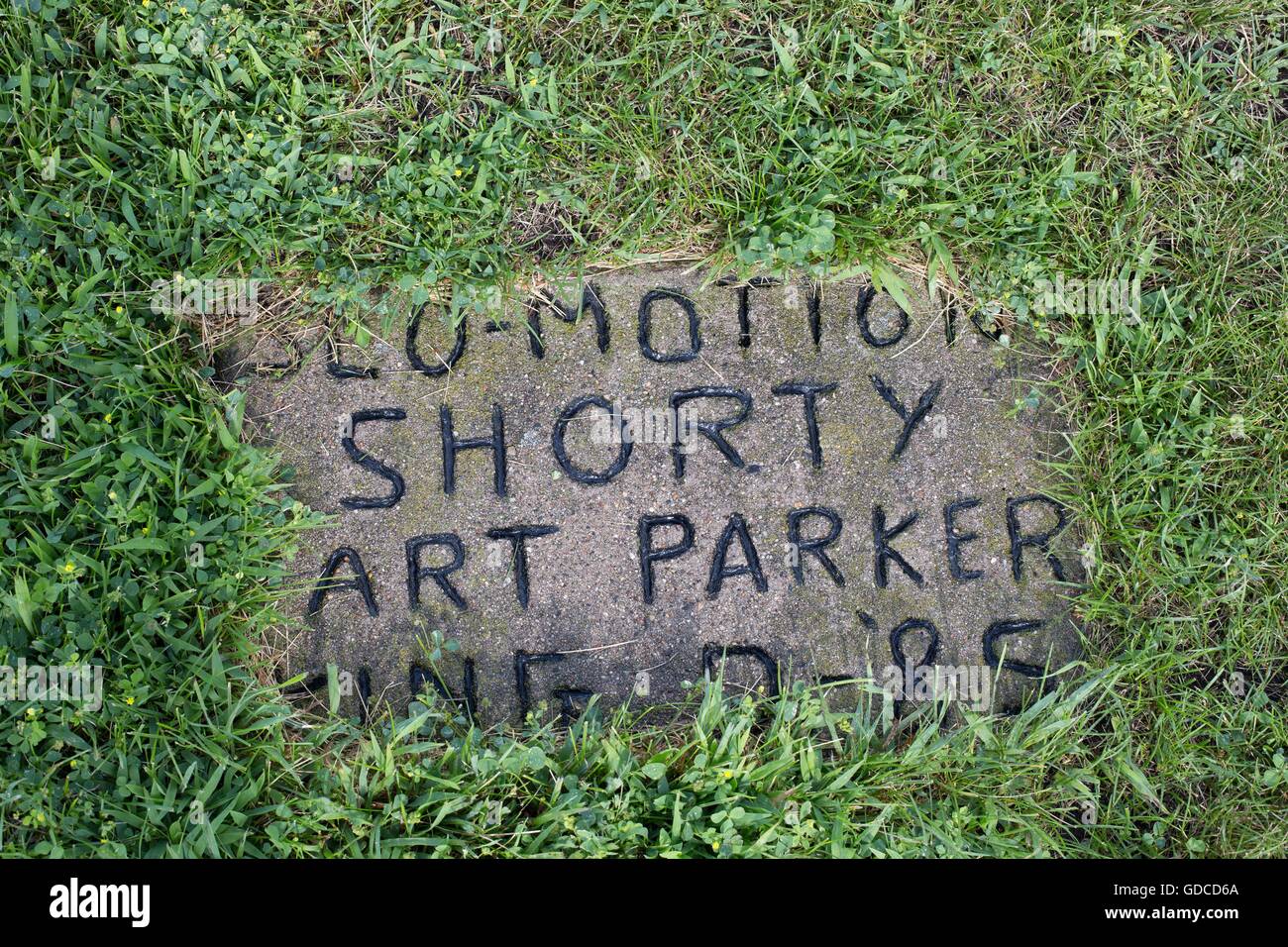 Hobo Cemetery in Britt, Iowa, USA Stock Photo Alamy
