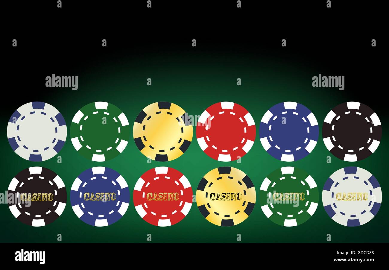 Poker chips set. Vector illustration Stock Vector Image & Art Alamy