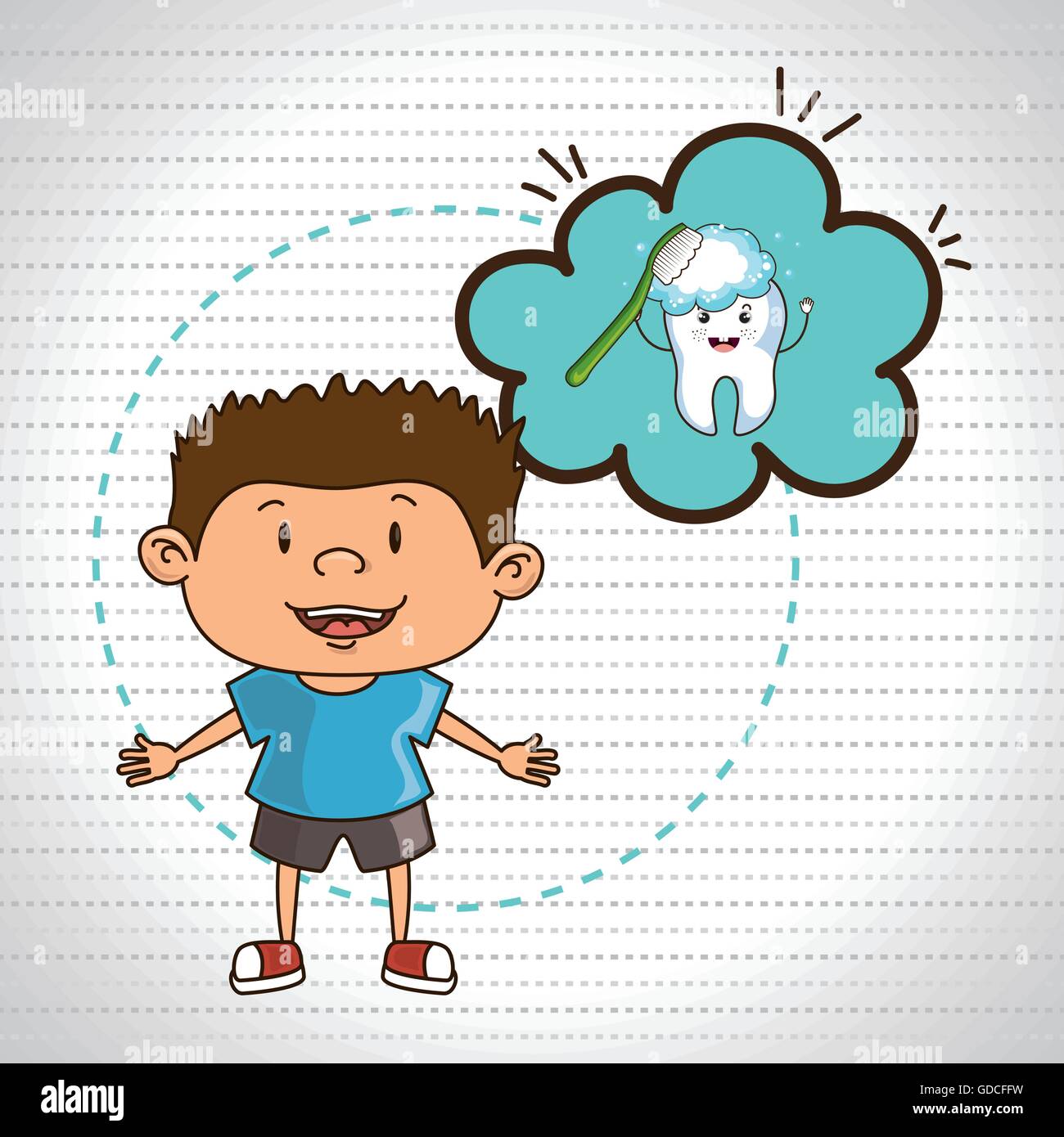 child with tooth isolated icon design Stock Vector Image & Art - Alamy