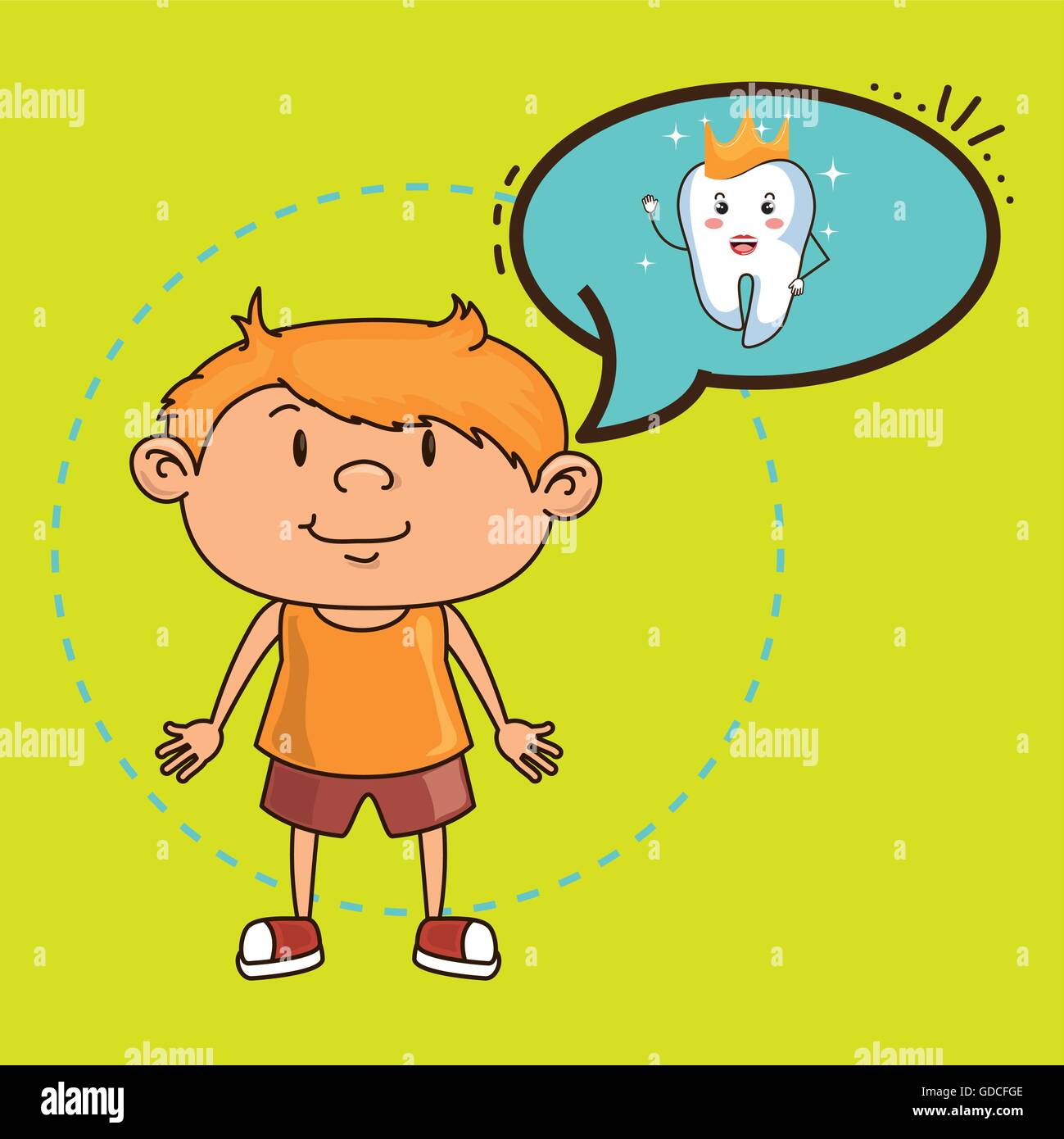 child with tooth isolated icon design Stock Vector Image & Art - Alamy