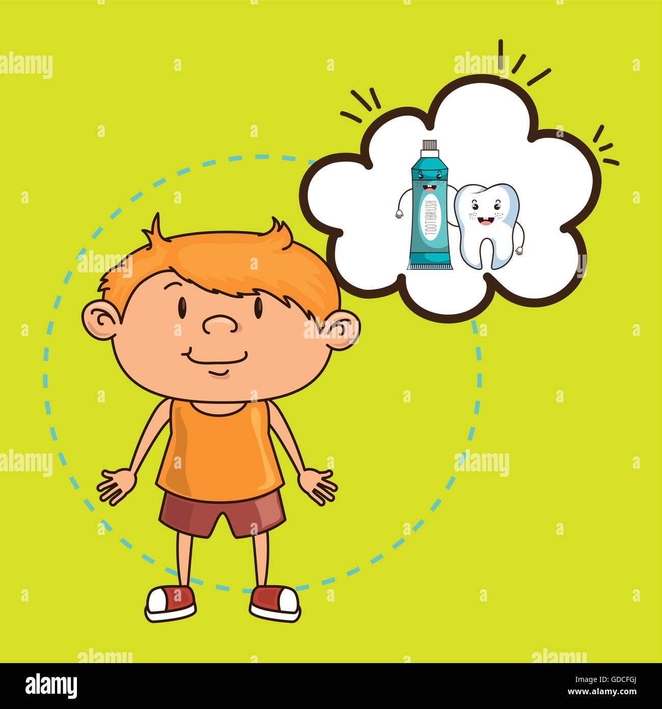 child with tooth isolated icon design Stock Vector Image & Art - Alamy