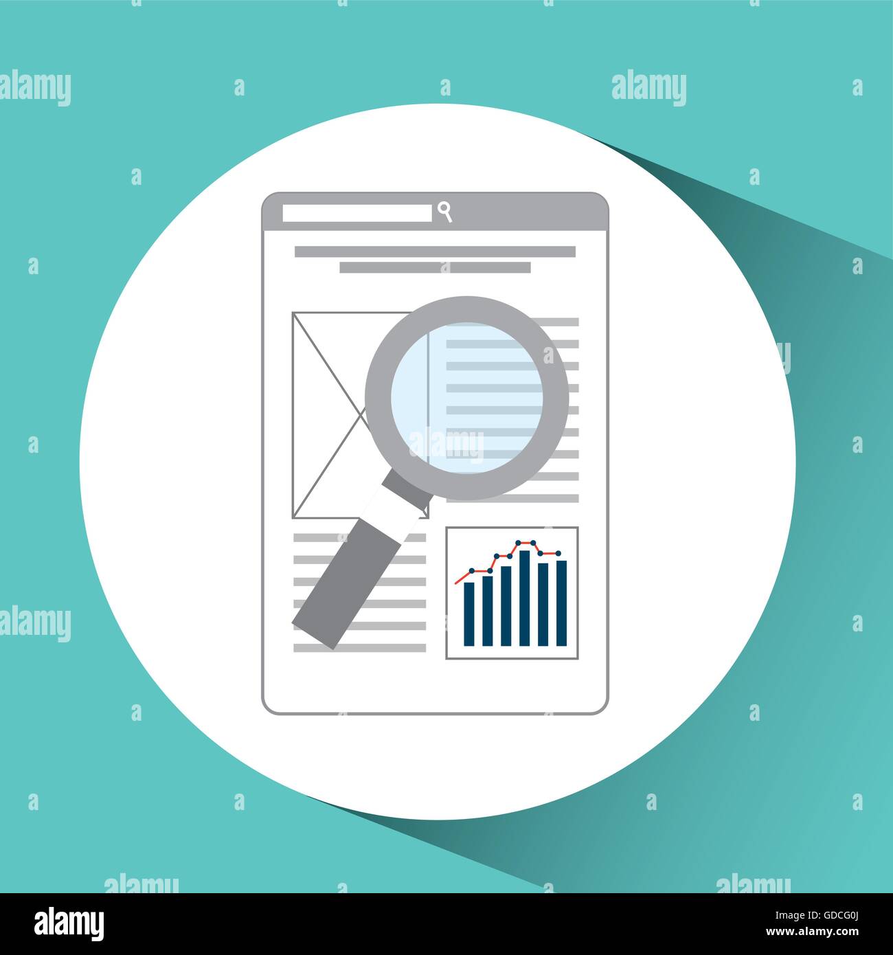 data analysis icon Stock Vector Image & Art - Alamy