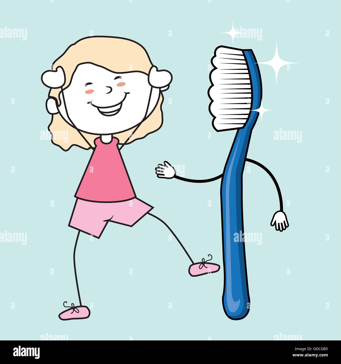 child with toothbrush isolated icon design Stock Vector Image & Art Alamy