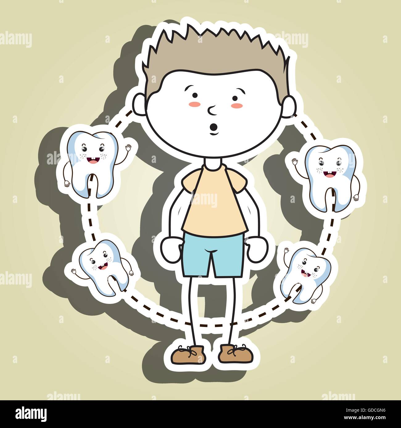 boy with teeth isolated icon design Stock Vector Image & Art - Alamy