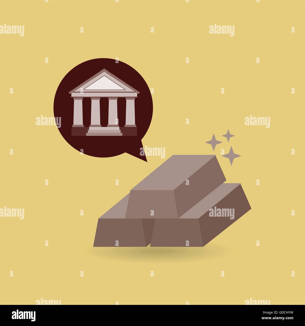 bank building icon Stock Vector Image & Art - Alamy