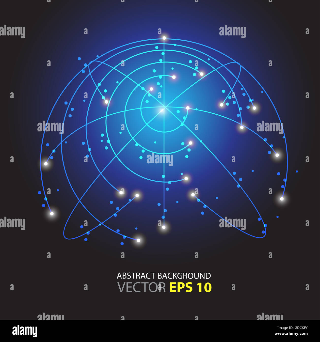 Technology global network design background illustration Stock Photo ...