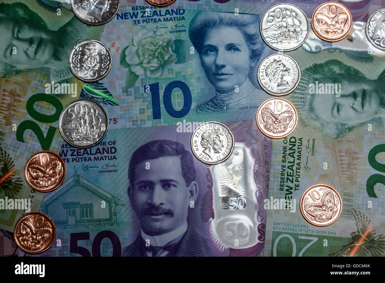 New second generation plastic polymer New Zealand $50 $10 $20 kiwi ...