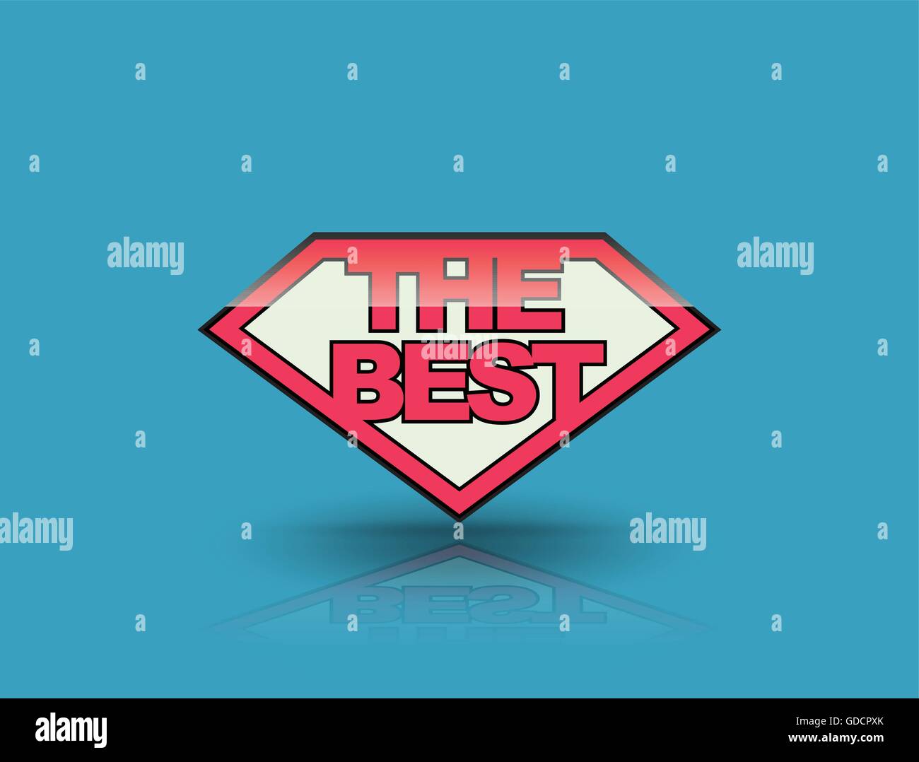 The best badge tag banner shield style. Vector illustration. Can use for element the best seller and the best product. Stock Vector