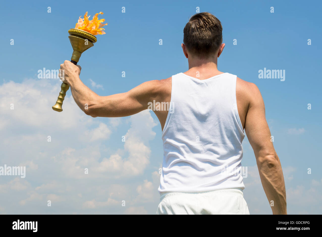 Sport torch hi-res stock photography and images - Alamy