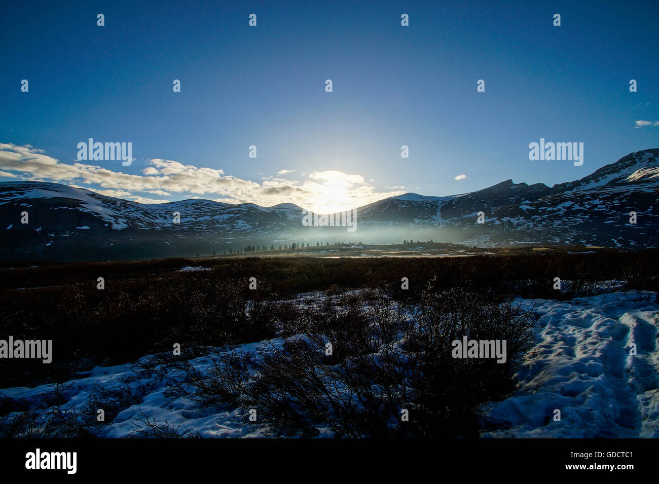 Mount Bierstadt, Colorado Front Range, USA Stock Photo