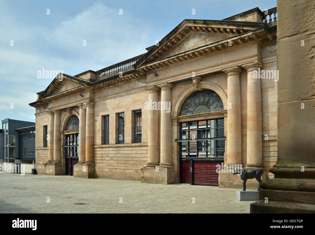 The Old Glasgow Meat and Cattle Market Stock Photo Alamy