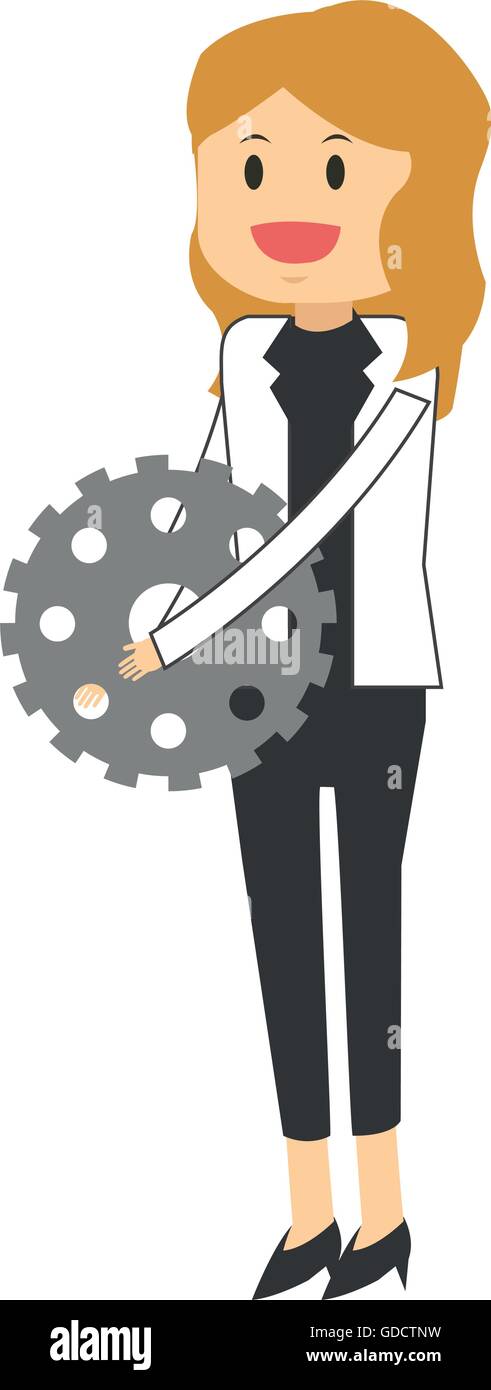 business woman icon Stock Vector Image & Art - Alamy