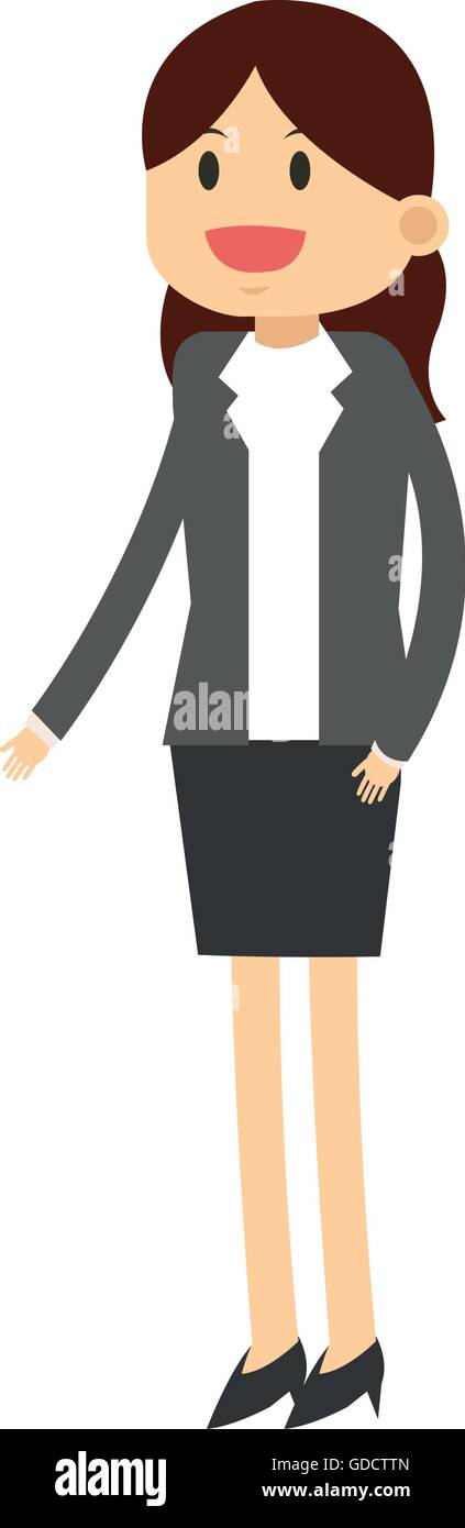 business woman icon Stock Vector Image & Art - Alamy