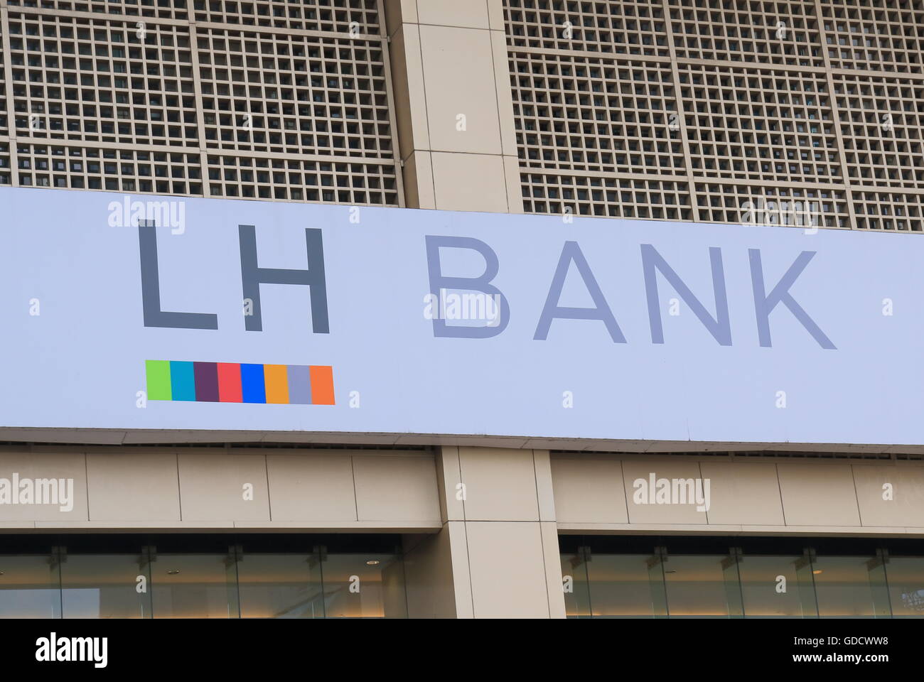 Lh Bank One Of The Major Banks In Thailand Stock Photo 111536468