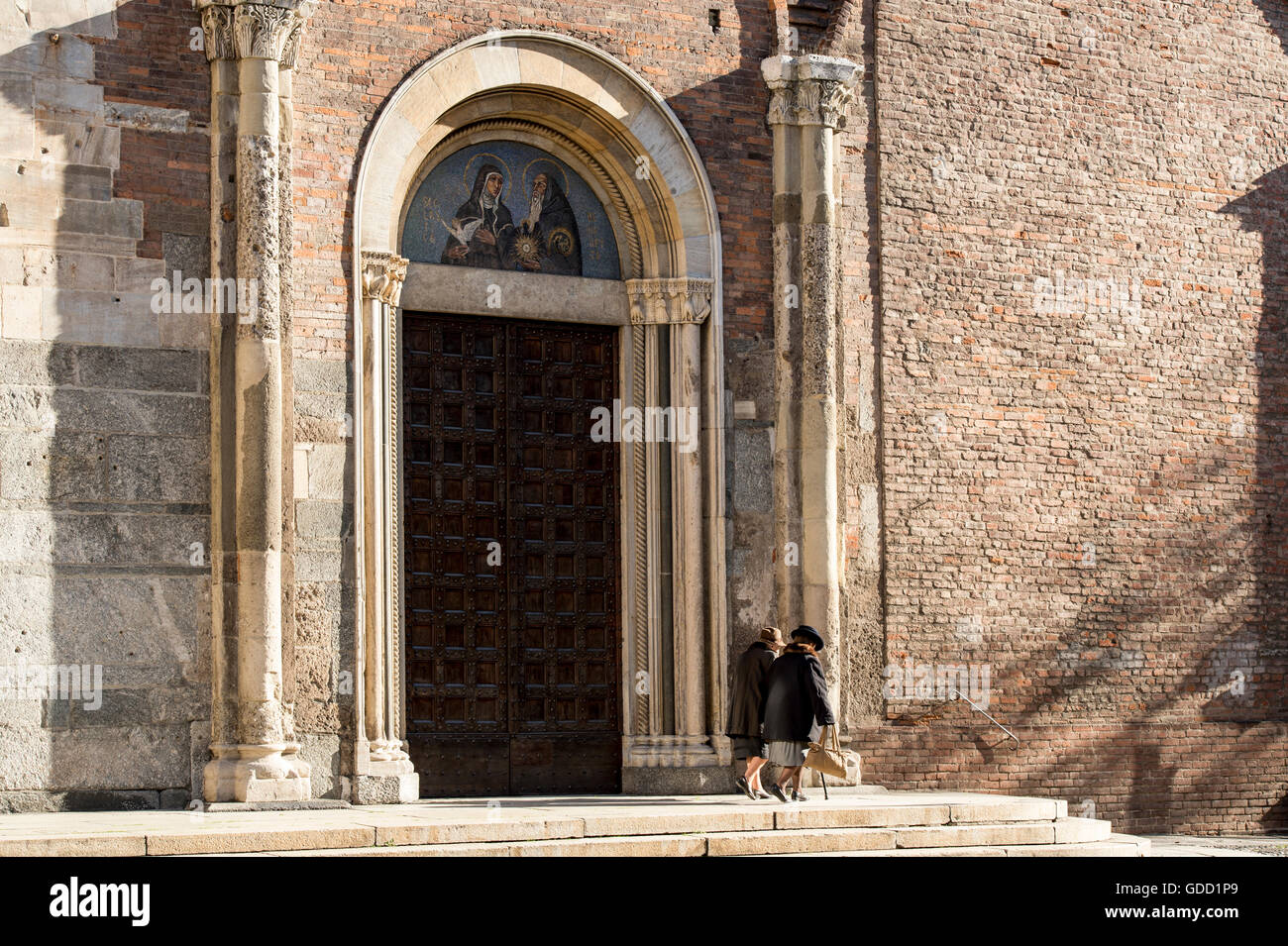 Italy, Lombardy, Milan, Corso Garibaldi, San Simpliciano church Stock Photo