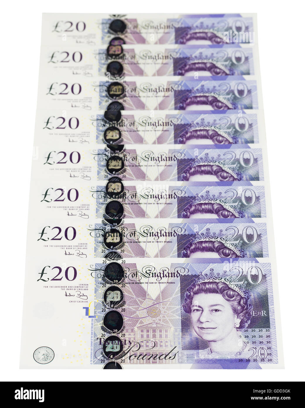 Sterling banknote detail Cut Out Stock Images & Pictures - Alamy