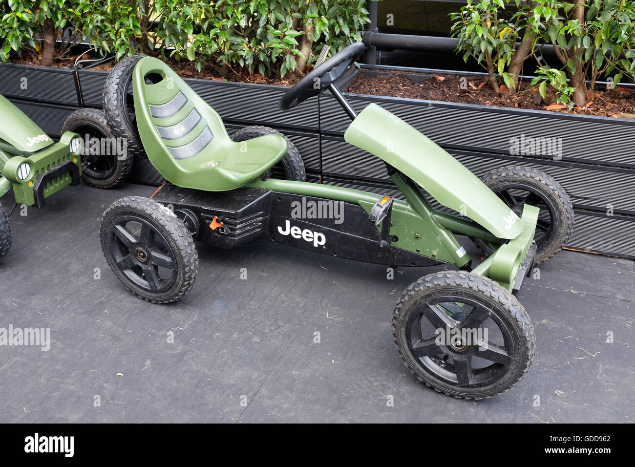 A Jeep go-kart. Stock Photo