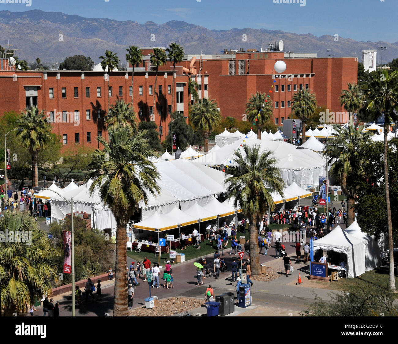The Tucson Festival of Books at the University of Arizona is an annual