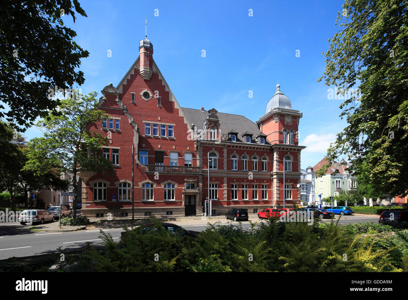 Dülkener city hall in Viersen-Dülken,Lower Rhine,North Rhine-Westphalia Stock Photo