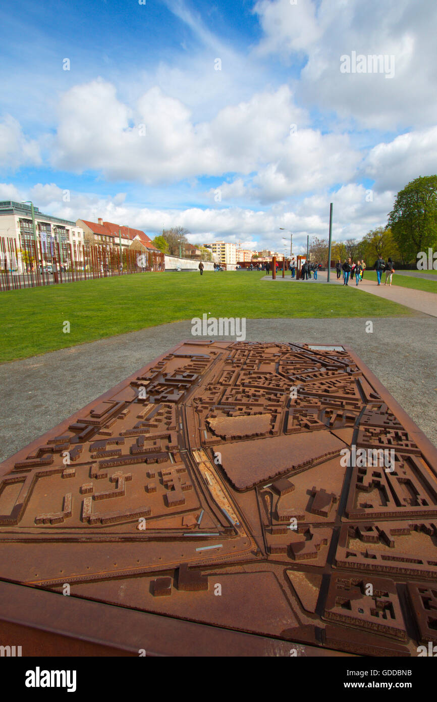 Berlin,Berlin Wall,history Stock Photo