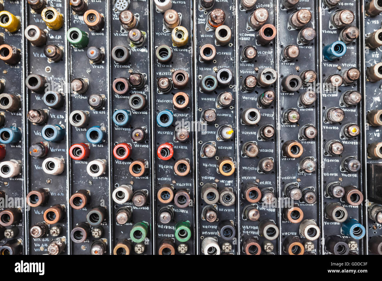 England,London,Kensington,Science Museum,Detail of Pilot ACE (Automatic Computer Engine) dated