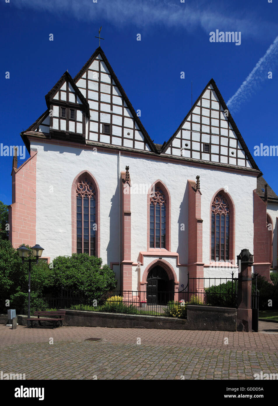 Protestant Church in Blomberg,Weser Bergland,North Rhine-Westphalia Stock Photo