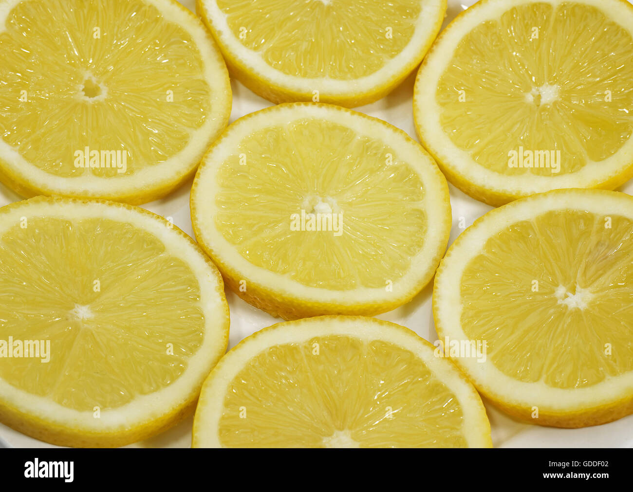 YELLOW LEMON Citrus lemon Stock Photo