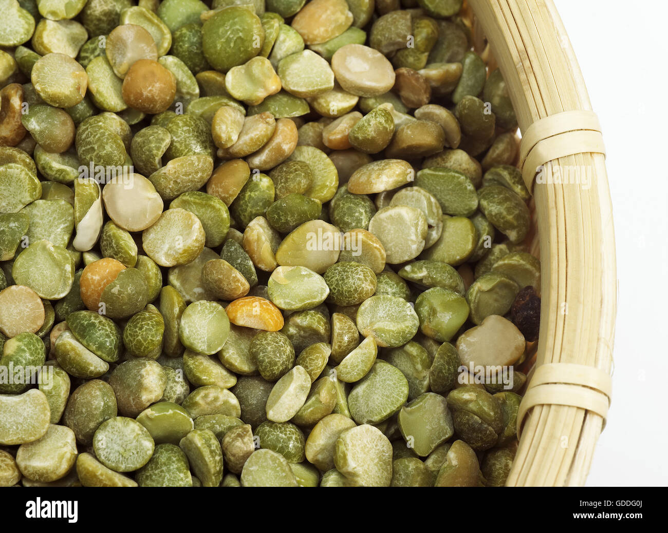 Split Peas, pisum sativum, Dry vegetables Stock Photo Alamy